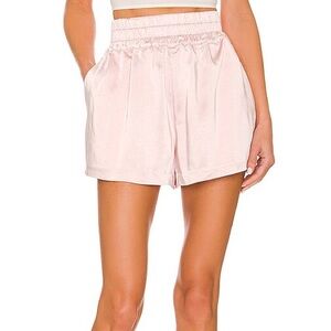 NWT XS Generation Love Amy Pink Satin Shorts ($185)